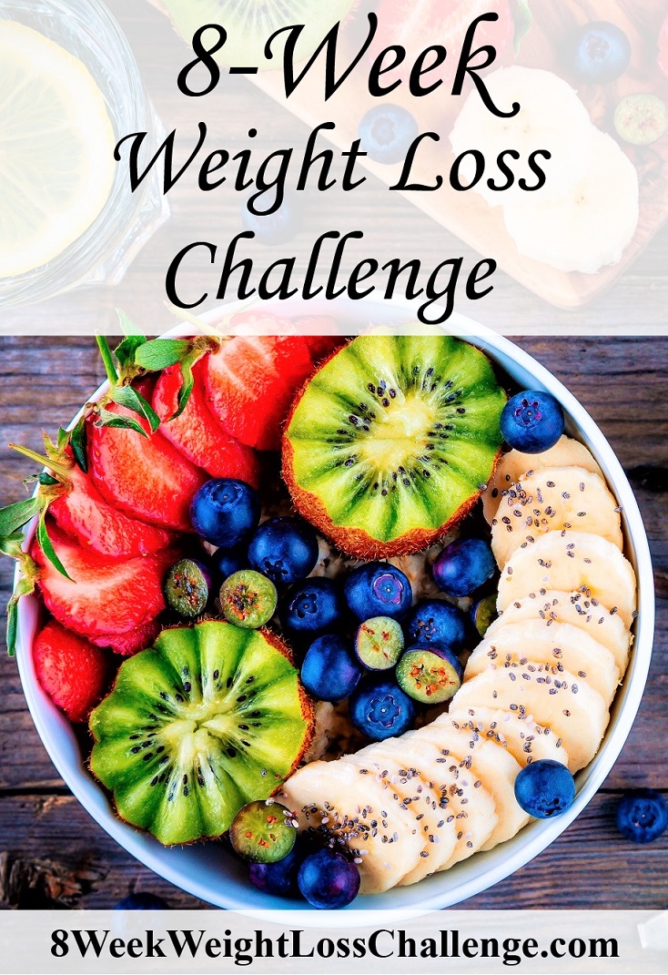 Lose weight by eating clean, and reach your weight loss goals one step at a time with the 8 Week Weight Loss Challenge. Follow one of the meal plans or customize your diet to find the healthy foods that you like | 8WeekWeightLossChalenge.com