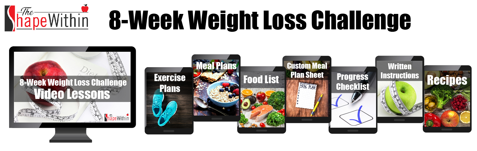 8-Week Weight Loss Challenge by Corey Bustos and TheShapeWithin.com
